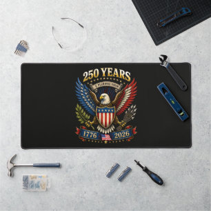 250 Years America 1776 2026 250th Anniversary Desk Mat