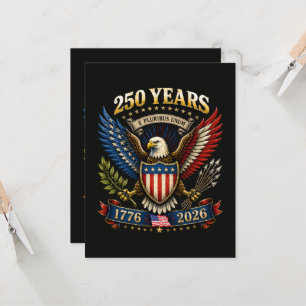 250 Years America 1776 2026 250th Anniversary Invitation