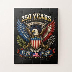 250 Years America 1776 2026 250th Anniversary Jigsaw Puzzle