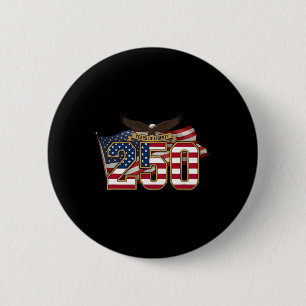 250 Years America 250th Anniversary 1776 2026 Us 4 6 Cm Round Badge