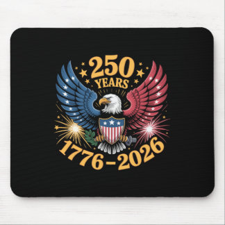 250 Years America 250th Anniversary 1776 2026 Us 4 Mouse Mat