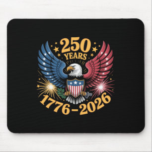250 Years America 250th Anniversary 1776 2026 Us 4 Mouse Mat