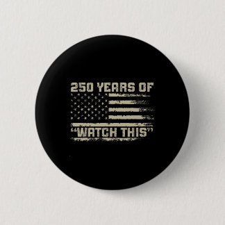 250 Years America Anniversary 1776-2026 Independen 6 Cm Round Badge