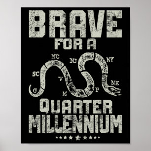 250 Years America Anniversary 1776-2026 Independen Poster