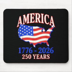 250 years america anniversary 250th independence25 mouse mat