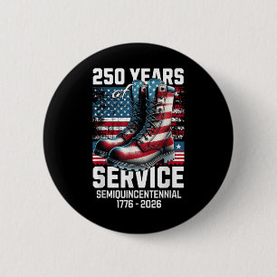 250 Years America Anniversary 250th Independence D 6 Cm Round Badge