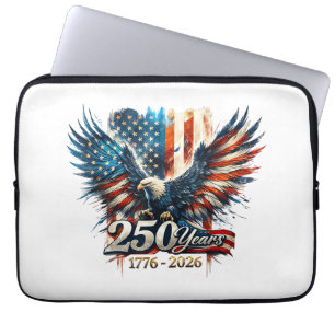 250 Years America Anniversary 250th Independence D Laptop Sleeve