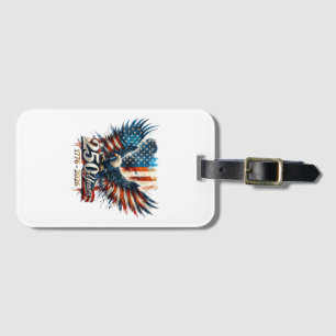 250 Years America Anniversary 250th Independence D Luggage Tag