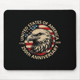 250 Years America Anniversary 250th Independence D Mouse Mat