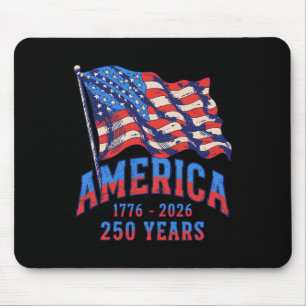 250 Years America Anniversary 250th Independence D Mouse Mat