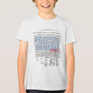 250 Years America Anniversary 250th Independence D Tri-Blend Shirt