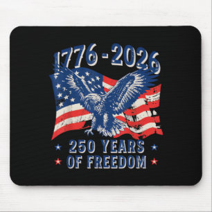 250 Years America Anniversary 250th Independence Mouse Mat