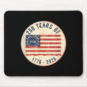 250 years america anniversary 250th independence mouse mat