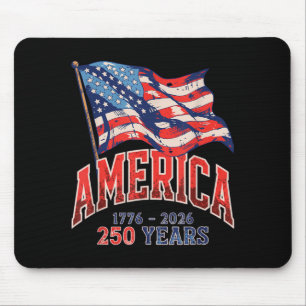 250 Years America Anniversary 250th Independence Mouse Mat