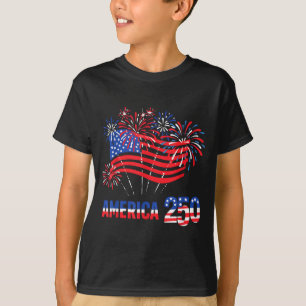 250 Years America Anniversary 250th Independence T-Shirt