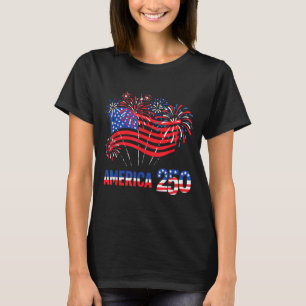 250 Years America Anniversary 250th Independence T-Shirt