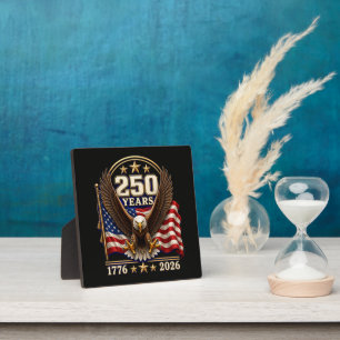 250 Years America Anniversary 250th Plaque