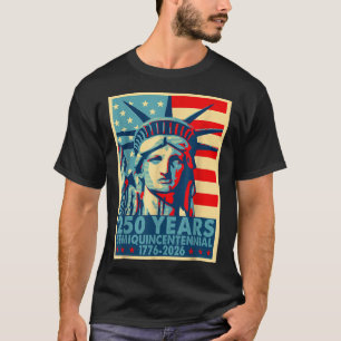 250 Years America Anniversary 4th Of July Independ T-Shirt