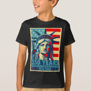 250 Years America Anniversary 4th Of July Independ T-Shirt