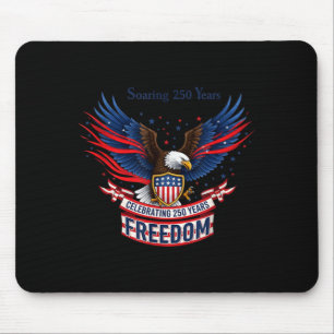 250 Years America Anniversary USA 250th Birthday Mouse Mat
