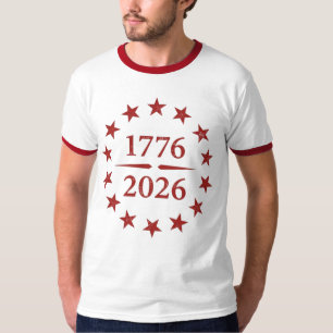 250 Years America God Shed His Grace 1776 2026 T-Shirt