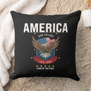 250 Years America Semiquincentennial Anniversary Cushion
