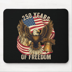 250 Years American 1776-2026 250th Birthday 250th Mouse Mat