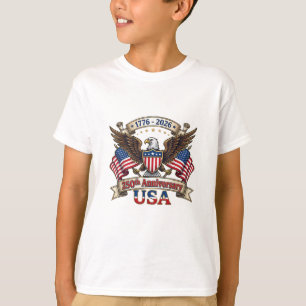 250 Years American 250th 4th of July Anniversary 1 T-Shirt
