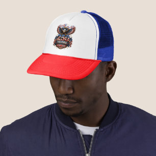 250 Years American 250th Anniversary 4th of July Trucker Hat