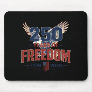 250 Years American 250th Anniversary Design Mouse Mat