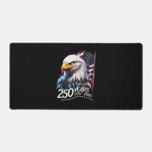 250 Years American 250th Anniversary Patriotic USA Desk Mat