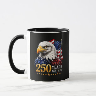 250 Years American 250th Anniversary Patriotic USA Mug