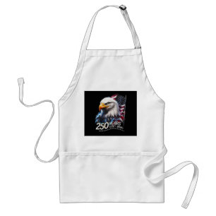 250 Years American 250th Anniversary Patriotic USA Standard Apron