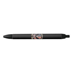 250 Years American 250th Anniversary US USA Flag 4 Black Ink Pen
