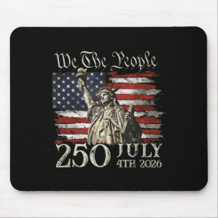 250 Years American 250th Anniversary US USA Flag Mouse Mat