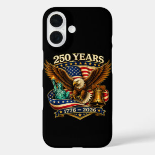 250 Years American 250th Anniversary USA iPhone 16 Case
