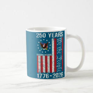 250 Years american 250th anniversary usa us flag 4 Coffee Mug
