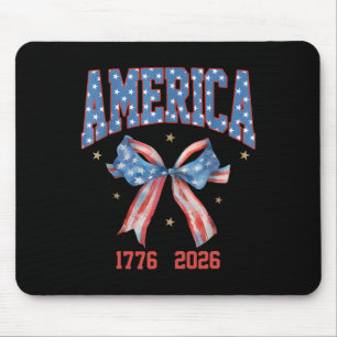 250 Years American 250th Anniversary Usa Us Flag 4 Mouse Mat
