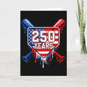250 Years American 250th Boy 4th July Sell Drip Ki Card