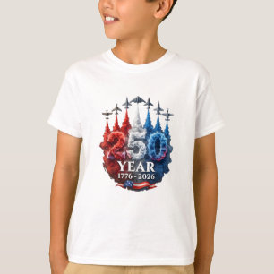 250 Years American 250th USA Patriotic 4th of July T-Shirt