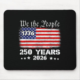 250 Years American Anniversary 250th 4th July Mouse Mat