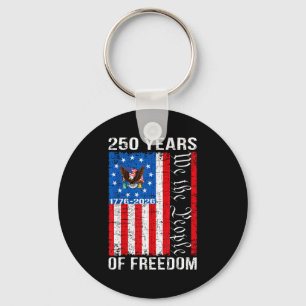 250 years american anniversary 250th usa flag 4th key ring
