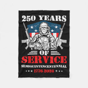 250 Years American Flag 4th of July 2026 1776 Men Fleece Blanket