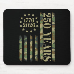 250 Years Anniversary 250th Independence Day Camo Mouse Mat