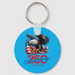 250 Years Dom Eagle 250th Anniversary Usa Key Ring