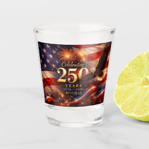 250 Years Independence Day Shot Glass