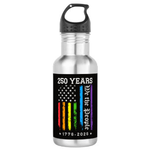 250 Years of American 250th Anniversary US LGBT Pr 532 Ml Water Bottle