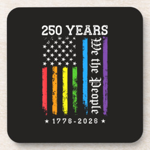250 Years of American 250th Anniversary US LGBT Pr Coaster
