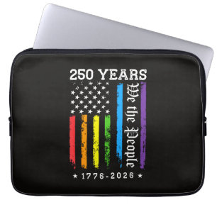 250 Years of American 250th Anniversary US LGBT Pr Laptop Sleeve