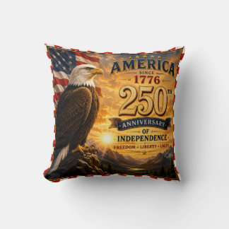 250 Years of American Excellence and Independence Cushion